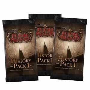 FLESH & BLOOD: HISTORY PACK 1 - ETIQUETA NEGRA