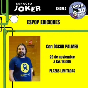 CHARLA ES POP EDICIONES ÓSCAR PALMER
