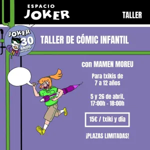 CURSO DE CÓMIC INFANTIL CON MAMEN MOREU