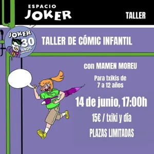 CURSO DE CÓMIC INFANTIL CON MAMEN MOREU