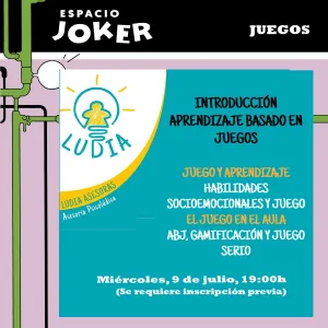 INTRODUCCIÓN APRENDIZAJE BASADO EN JUEGOS LUDIA ASESORES