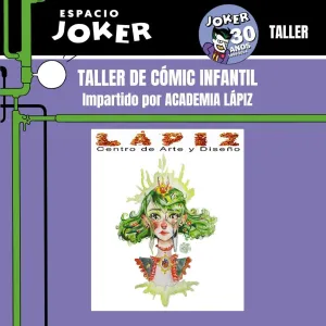 CURSO CÓMIC INFANTIL LÁPIZ LUNES 30