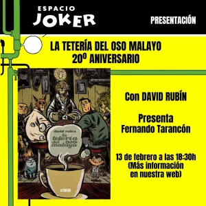 CHARLA DAVID RUBÍN 20 ANIVERSARIO 