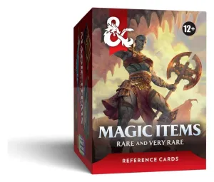DUNGEONS & DRAGONS RPG CARTAS DE REFERENCIA - OBJETOS MÁGICOS (RAROS Y MUY RAROS) *EDICIÓN INGLÉS*