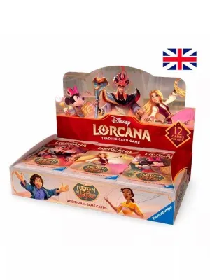 LORCANA PAQUETES DE REFUERZO REIGN OF JAFAR INGLÉS