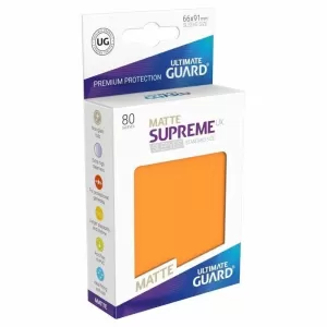 ULTIMATE GUARD SUPREME UX SLEEVES FUNDAS DE CARTAS TAMAÑO ESTÁNDAR NARANJA MATE (80) ULTIMATE GUARD SUPREME UX SLEEVES FUNDAS DE CARTAS TAMAÑO ESTÁNDAR NARANJA MATE (80)