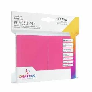 PACK PRIME SLEEVES PINK (100)