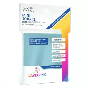 PRIME MINI SQUARE-SIZED SLEEVES 53X53MM (50)