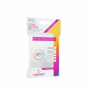 MATTE SCYTHE/LOST CITIES SLEEVES 72X112MM (60)