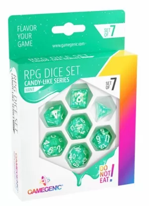 MINT RPG DICE SET (7PCS)