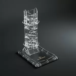 CRYSTAL TWISTER PREMIUM DICE TOWER