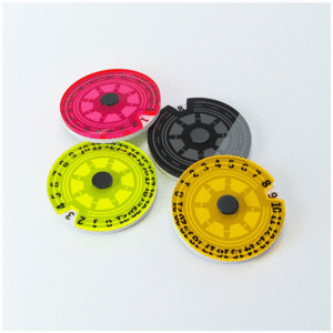 LIFE COUNTERS SET OF 4 SINGLE DIALS