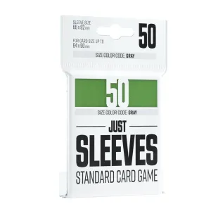 JUST SLEEVES STANDARD CARD GAME GREEN (50) JUST SLEEVES STANDARD CARD GAME GREEN (50)