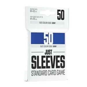 JUST SLEEVES STANDARD CARD GAME BLUE (50)