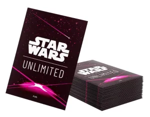SW: UNLIMITED ART SLEEVES CARD BACK MAGENTA SW: UNLIMITED ART SLEEVES CARD BACK MAGENTA