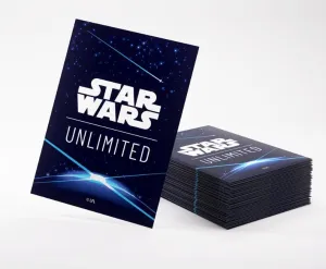 SW: UNLIMITED ART SLEEVES CARD BACK BLUE