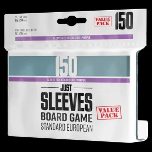 JUST SLEEVES STANDARD EUROPEAN VALUE PACK (150) JUST SLEEVES STANDARD EUROPEAN VALUE PACK (150)