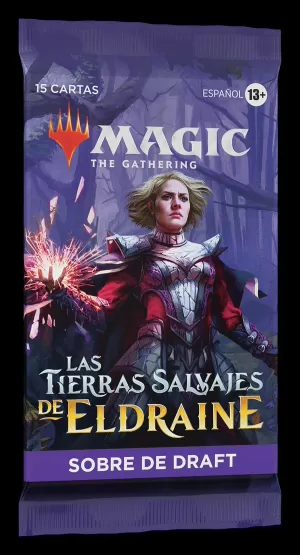 MAGIC LAS TIERRAS SALVAJES DE ELDRAINE  SOBRE DE DRAFT (ESPAÑOL)