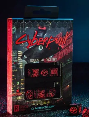 CYBERPUNK PACK DE DADOS NIGHT CITY ESSENTIAL (6)