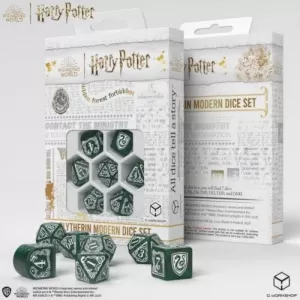SET DE DADOS HARRY POTTER SLYTHERIN VERDE