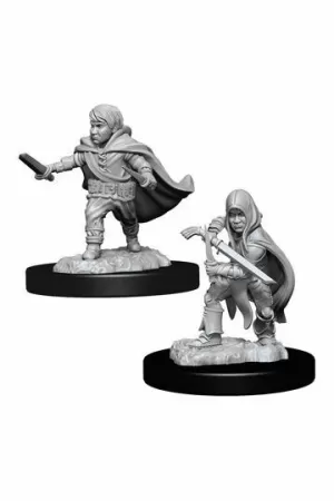 D&D NOLZUR'S MARVELOUS MINIATURES MINIATURAS SIN PINTAR HALFLING ROGUE MALE