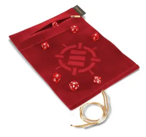 ENHANCE TABLETOP ROLL ON A SCROLL BOLSA CON DADOS ROJO ENHANCE TABLETOP ROLL ON A SCROLL BOLSA CON DADOS ROJO