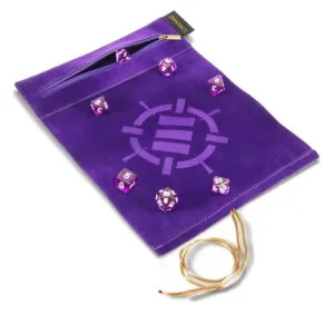 ENHANCE TABLETOP ROLL ON A SCROLL BOLSA CON DADOS MORADO ENHANCE TABLETOP ROLL ON A SCROLL BOLSA CON DADOS MORADO
