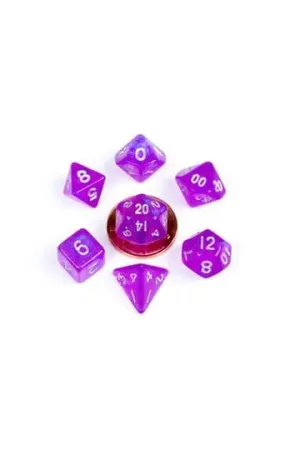 FANROLL MINI PACK DE DADOS STARDUST PURPLE (7) FANROLL MINI PACK DE DADOS STARDUST PURPLE (7)