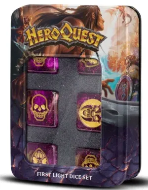 HEROQUEST PACK DE DADOS FIRST LIGHT D6 HEROQUEST PACK DE DADOS FIRST LIGHT D6