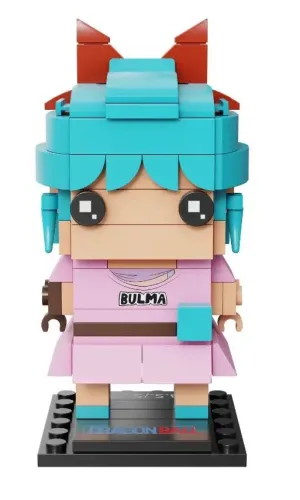BULMA SET CONSTRUCCION 10 CM DRAGON BALL BULMA SET CONSTRUCCION 10 CM DRAGON BALL