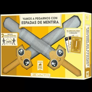 VAMOS A PEGARNOS CON ESPADAS DE MENTIRA