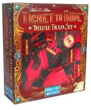 TICKET TO RIDE DELUXE TRAIN SET ROJO