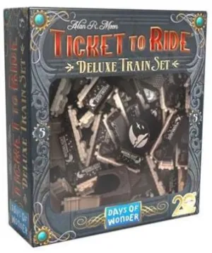 TICKET TO RIDE DELUXE TRAIN SET NEGRO