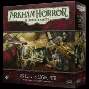 LAS LLAVES ESCARLATA EXP. INVESTIGADORES (ARKHAM HORROR LCG 2ª EDICION)