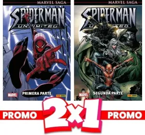 MARVEL SAGA SPIDERMAN UNLIMITED 2X1