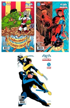 BATMAN/MASACRE - PACK TRES PORTADAS Y PÓSTER