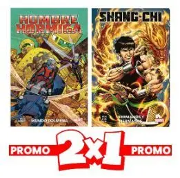2X1 HOMBRE HORMIGA + SHANG-CHI 01