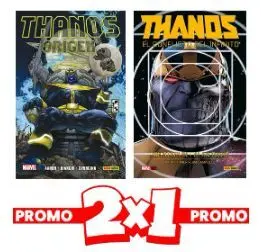 2X1 THANOS EL CONFLICTO DEL INFINITO + THANOS: ORIGENES