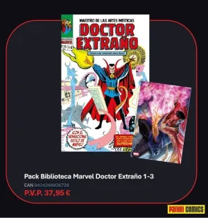 BIBLIOTECA MARVEL PACK DOCTOR EXTRAÑO 01 - 03 BIBLIOTECA MARVEL PACK DOCTOR EXTRAÑO 01 - 03