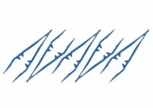 PINZAS DE PLÁSTICO X5 VALLEJO