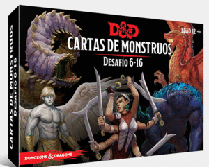CARTAS DE MONSTRUOS: DESAFÍO 6-16. DUNGEONS AND DRAGONS 5ª EDICIÓN