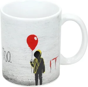 TAZA CERÁMICA YOU'LL FLOAT TOO IT TAZA CERÁMICA YOU'LL FLOAT TOO IT