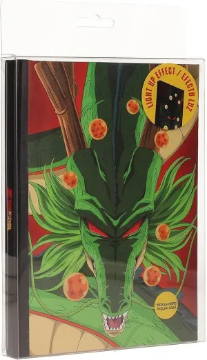 LIBRETA CON LUZ SHENRON DRAGON BALL Z LIBRETA CON LUZ SHENRON DRAGON BALL Z