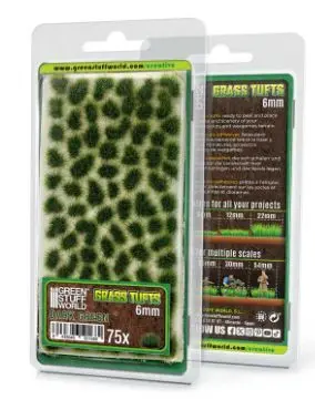 MATAS CESPED - TUFTS - 6 MM - VERDE OSCURO