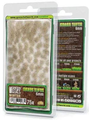 MATAS CESPED - TUFTS - 6 MM - BLANCO INVIERNO