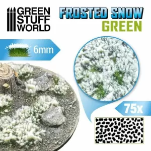 MATAS ARBUSTOS NEVADAS - 6MM - VERDE