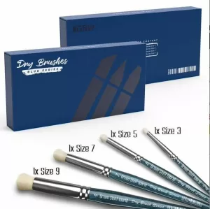 CAJA PINCELES PARA PINCEL SECO BLUE SERIES CAJA PINCELES PARA PINCEL SECO BLUE SERIES