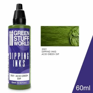 PINTURA DIPPING INK 60 ML - ACID GREEN DIP