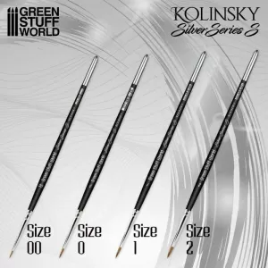 SET PINCELES KOLINSKY SILVER SERIES (S)