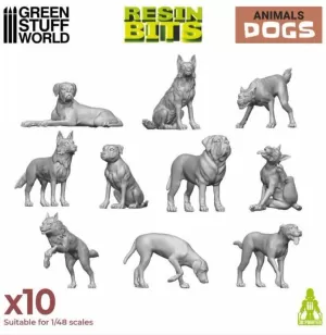 SET IMPRESO EN 3D - PERROS
